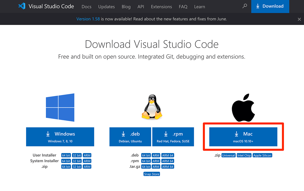 Visual Studio CodeをMacにインストールする手順を、初心者向けに詳細に解説します Web鍛（うぇぶたん）